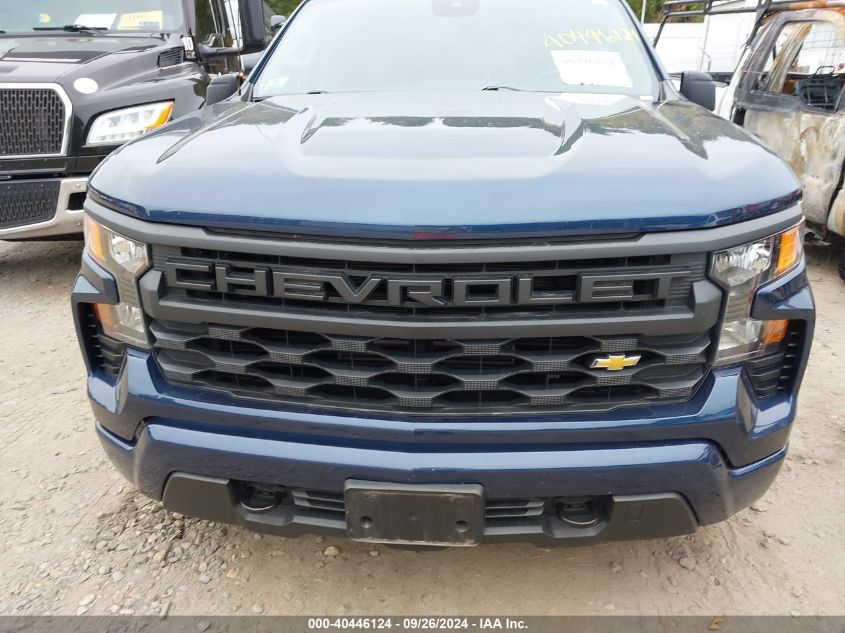 2022 Chevrolet Silverado 1500 4Wd Short Bed Custom VIN: 1GCPDBEK8NZ506459 Lot: 40446124