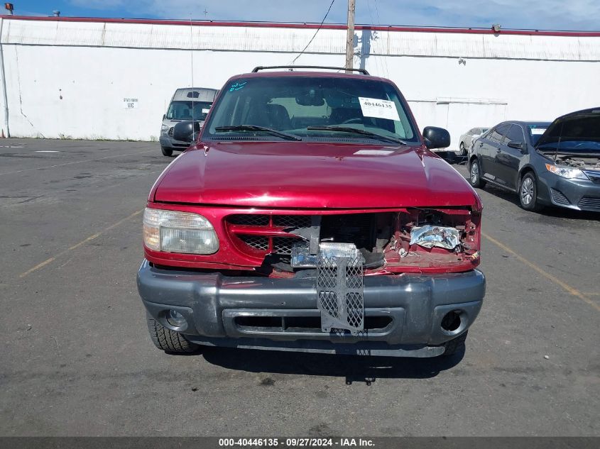 2000 Ford Explorer Sport VIN: 1FMYU70X1YUB09029 Lot: 40446135