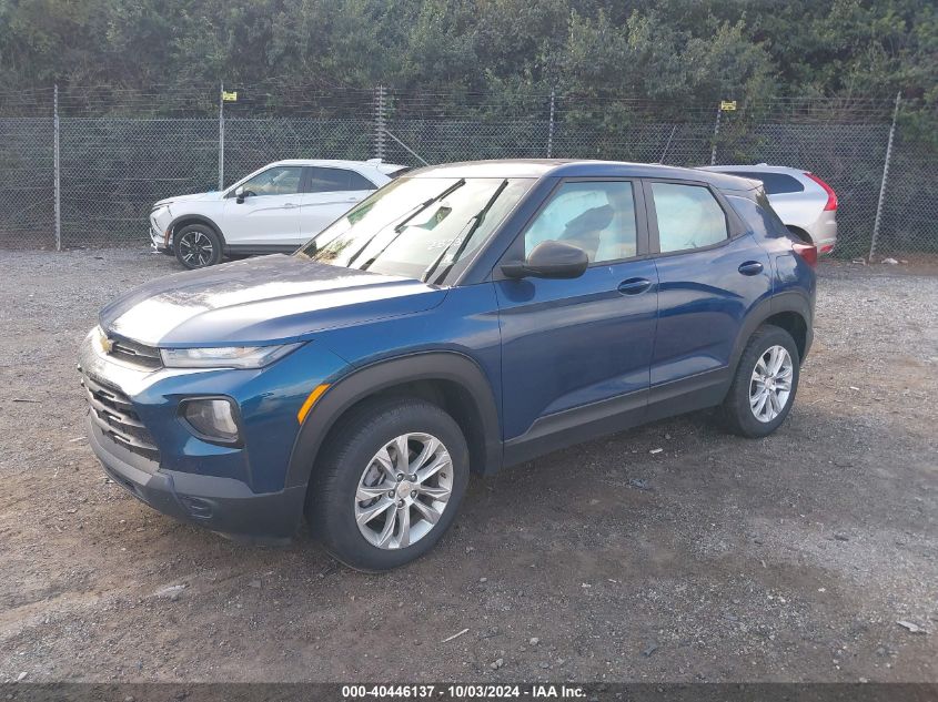 2021 Chevrolet Trailblazer Awd Ls VIN: KL79MNSL6MB026285 Lot: 40446137