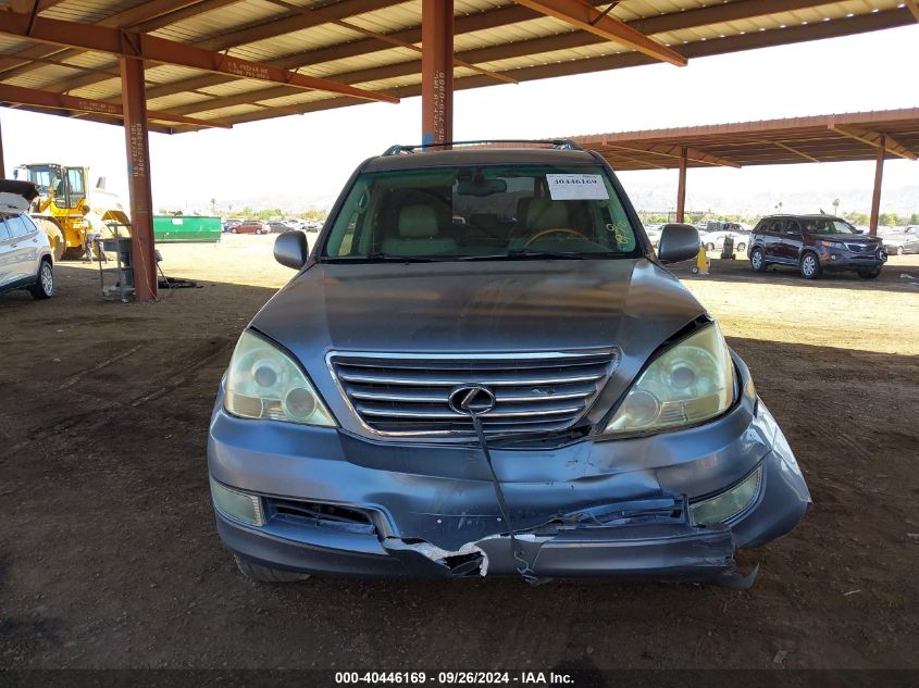 2005 Lexus Gx 470 VIN: JTJBT20X650087884 Lot: 40446169