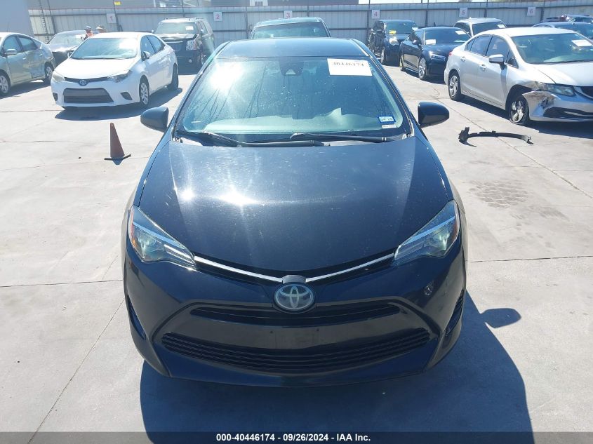 2019 Toyota Corolla Le VIN: 2T1BURHE0KC223262 Lot: 40446174