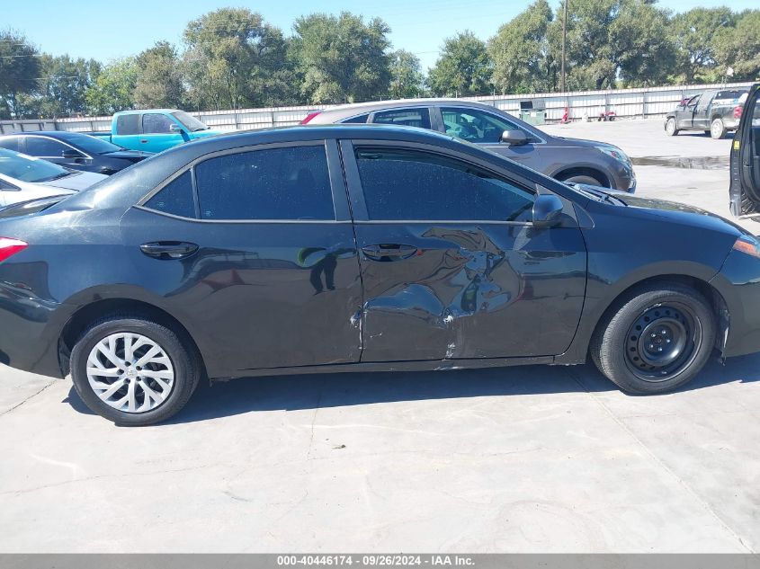 2019 Toyota Corolla Le VIN: 2T1BURHE0KC223262 Lot: 40446174