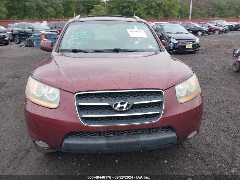 2009 Hyundai Santa Fe Limited VIN: 5NMSH13E39H305441 Lot: 40446176