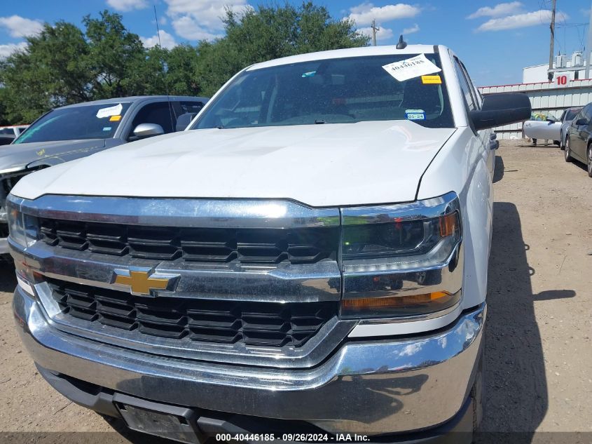 2018 Chevrolet Silverado 1500 Ls VIN: 1GCRCNEH6JZ343399 Lot: 40446185