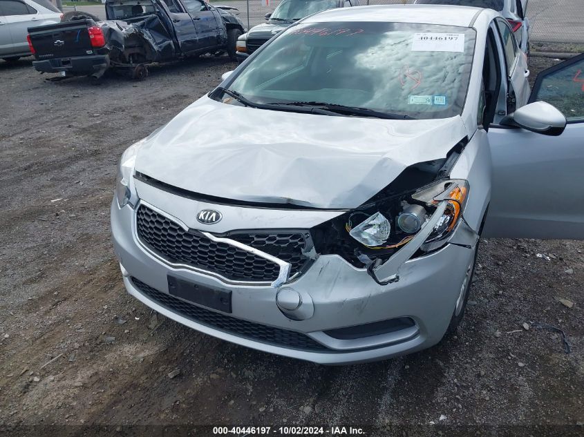 KNAFK4A64G5616728 2016 Kia Forte Lx