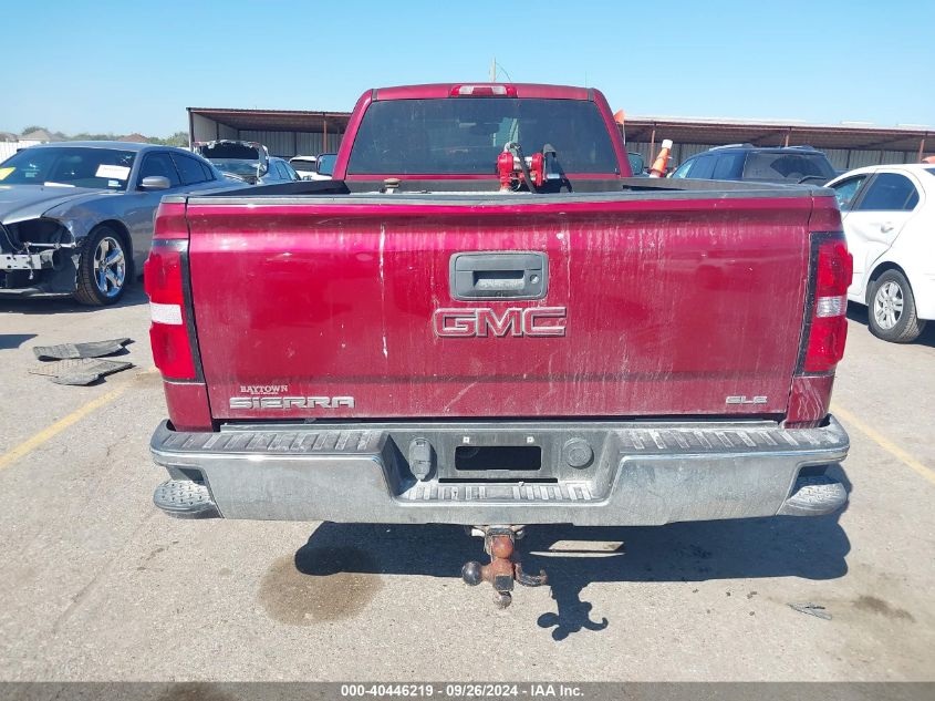 2018 GMC Sierra 1500 Sle VIN: 1GTN2MEC6JZ176624 Lot: 40446219