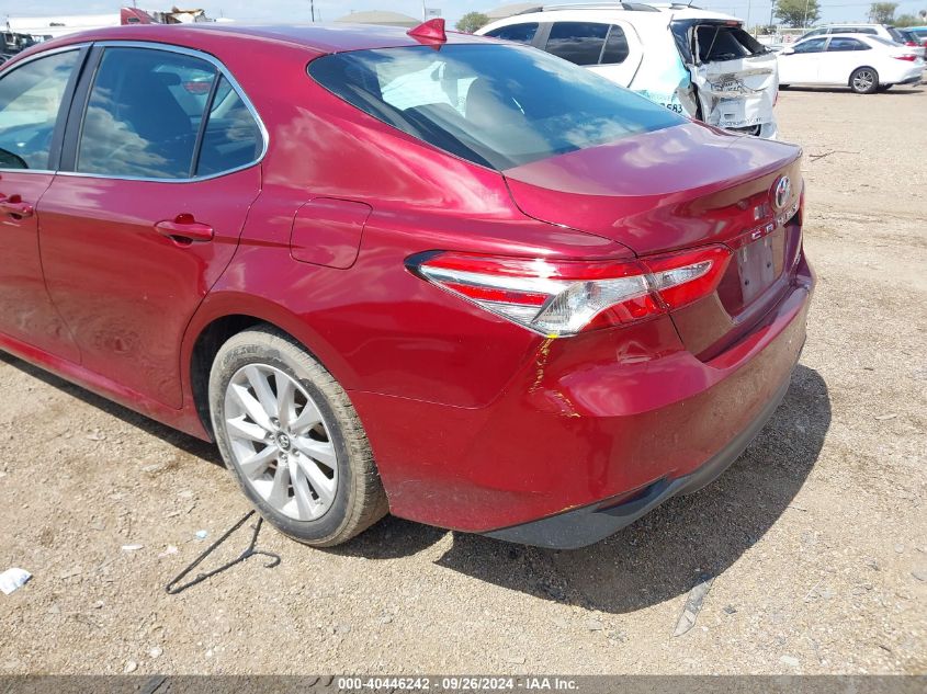 2019 Toyota Camry Le VIN: 4T1B11HK3KU844025 Lot: 40446242