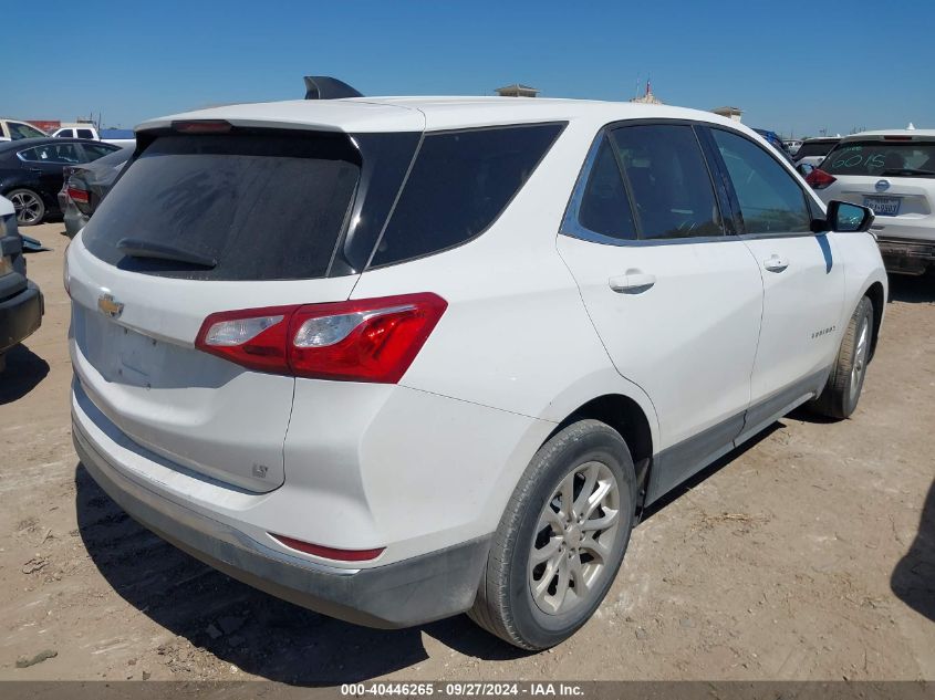 2020 Chevrolet Equinox Fwd Lt 1.5L Turbo VIN: 2GNAXKEVXL6236089 Lot: 40446265