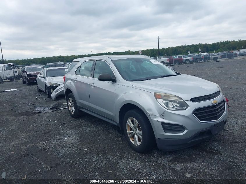 2GNALBEK6G1181919 2016 CHEVROLET EQUINOX - Image 1