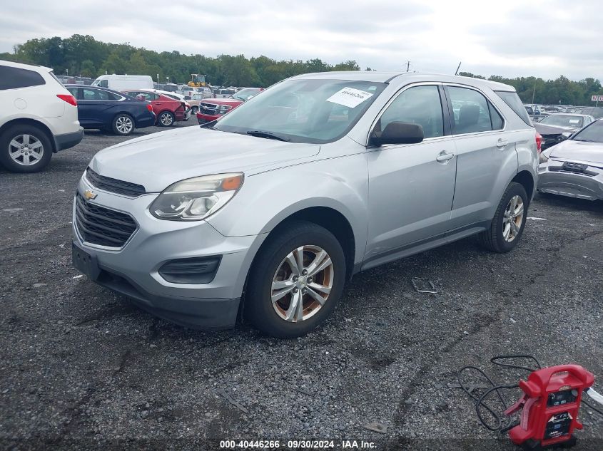 2GNALBEK6G1181919 2016 CHEVROLET EQUINOX - Image 2