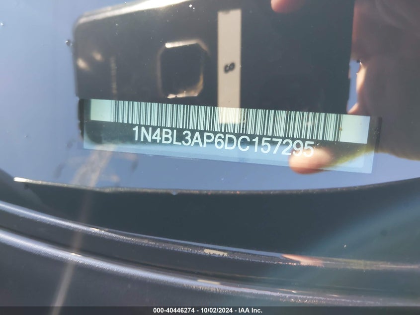 1N4BL3AP6DC157295 2013 Nissan Altima 3.5 Sl