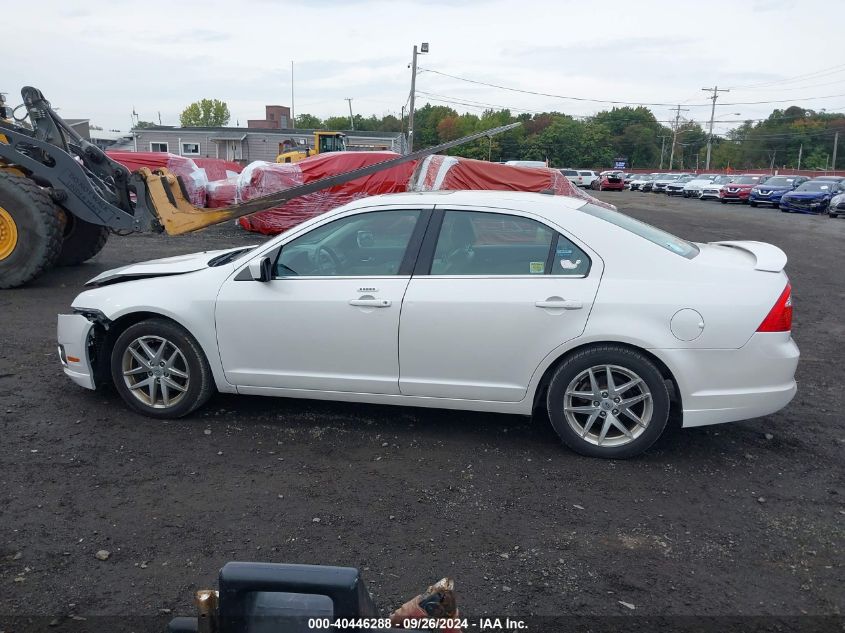 2012 Ford Fusion Sel VIN: 3FAHP0JA3CR101565 Lot: 40446288