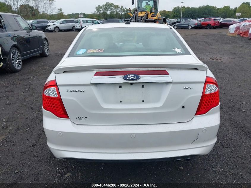 2012 Ford Fusion Sel VIN: 3FAHP0JA3CR101565 Lot: 40446288