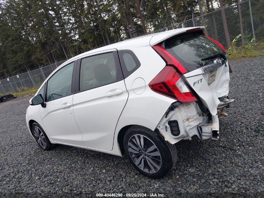 2017 Honda Fit Ex VIN: JHMGK5H75HS002820 Lot: 40446290