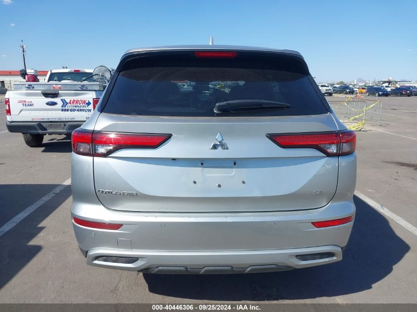 2024 Mitsubishi Outlander Se 2.5 2Wd/Se Black Edition S-Awc/Se Black Edition W/Pano Roof VIN: JA4J3VA84RZ040209 Lot: 40446306