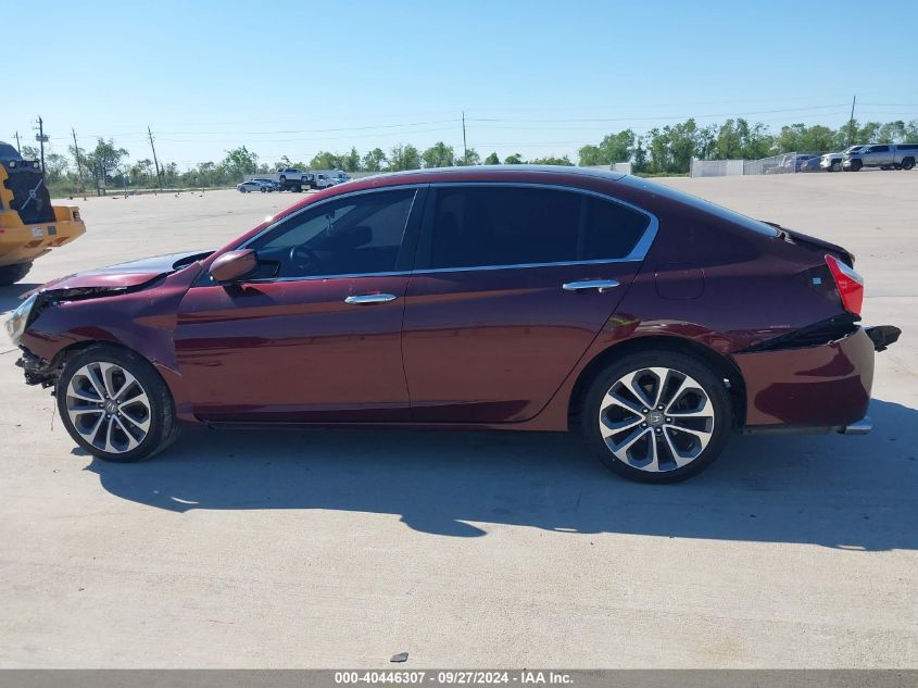 2015 Honda Accord Sport VIN: 1HGCR2F56FA235850 Lot: 40446307