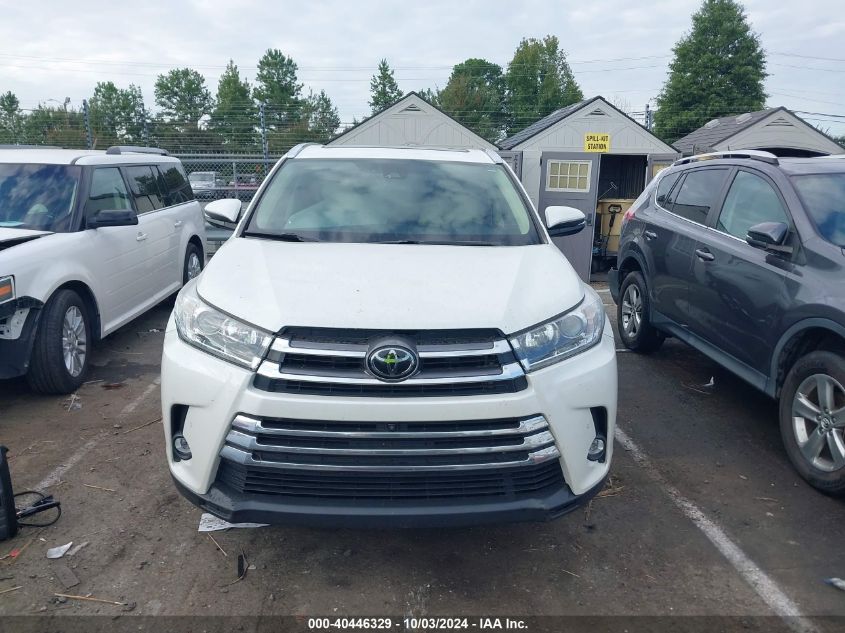 5TDDZRFH4KS998064 2019 Toyota Highlander Limited Platinum