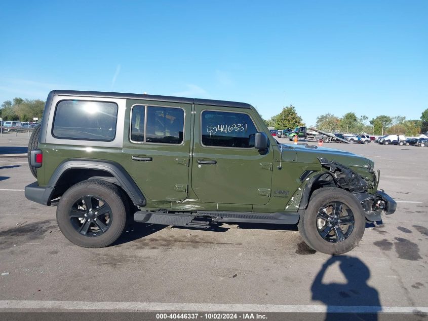 2022 Jeep Wrangler Unlimited Sport Altitude 4X4 VIN: 1C4HJXDN1NW277839 Lot: 40446337