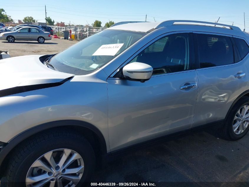 2016 Nissan Rogue Sv VIN: 5N1AT2MN2GC888140 Lot: 40446339