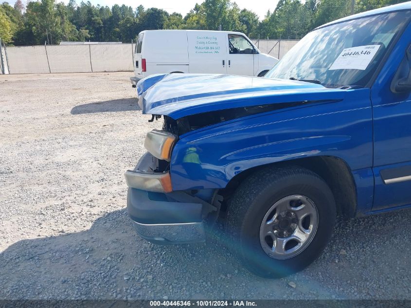 2003 Chevrolet Silverado 1500 Ls VIN: 2GCEC19V031114896 Lot: 40446346