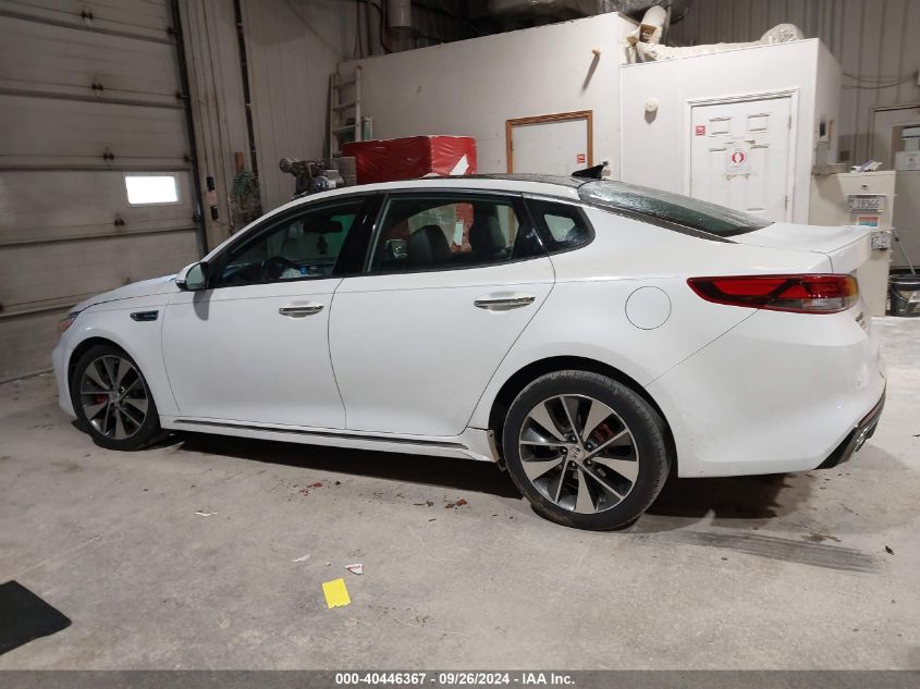 2016 Kia Optima Sxl VIN: 5XXGV4L29GG046312 Lot: 40446367