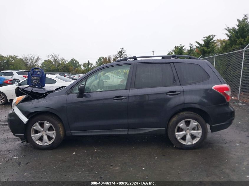 2015 Subaru Forester 2.5I Premium VIN: JF2SJADCXFH469009 Lot: 40446374