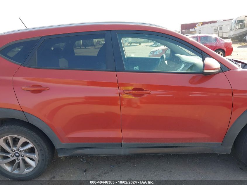 2016 Hyundai Tucson Eco VIN: KM8J33A23GU037412 Lot: 40446383