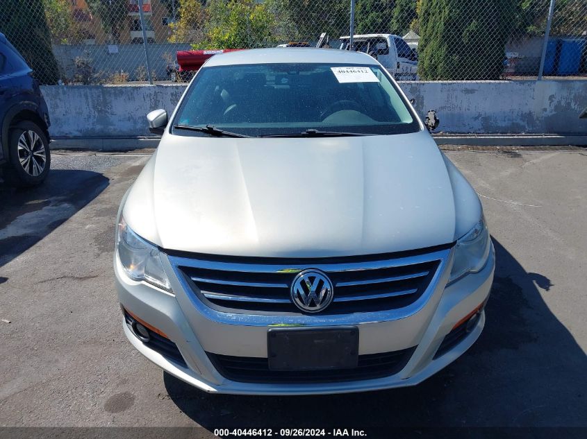 WVWMP7AN1AE563787 2010 Volkswagen Cc Sport