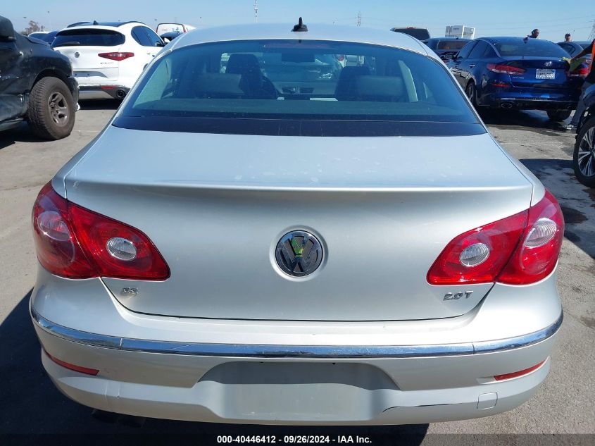 WVWMP7AN1AE563787 2010 Volkswagen Cc Sport