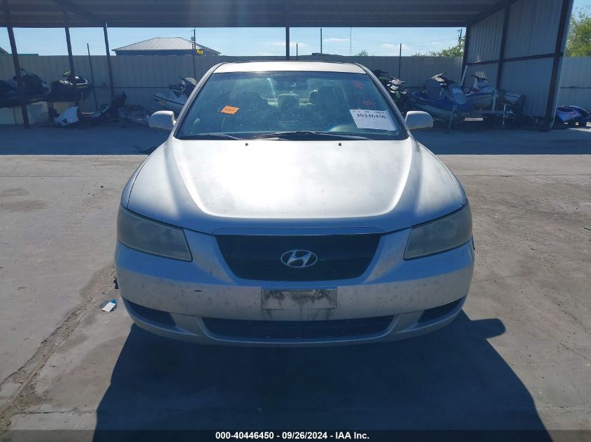 5NPET46F58H321482 2008 Hyundai Sonata Gls V6