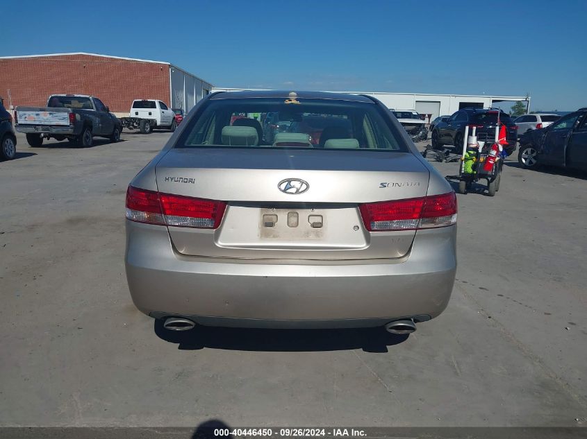 5NPET46F58H321482 2008 Hyundai Sonata Gls V6