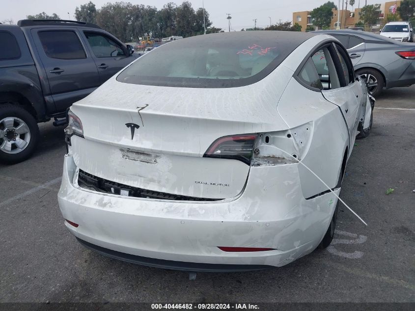 2022 Tesla Model 3 Long Range Dual Motor All-Wheel Drive VIN: 5YJ3E1EB2NF196014 Lot: 40446482