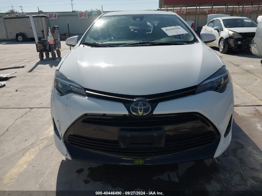 2019 Toyota Corolla Le VIN: 5YFBURHE6KP947165 Lot: 40446490