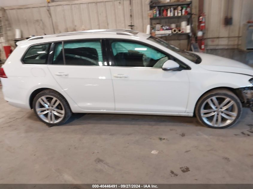 3VWC17AU7FM520896 2015 Volkswagen Golf Sportwagen Tsi Sel 4-Door