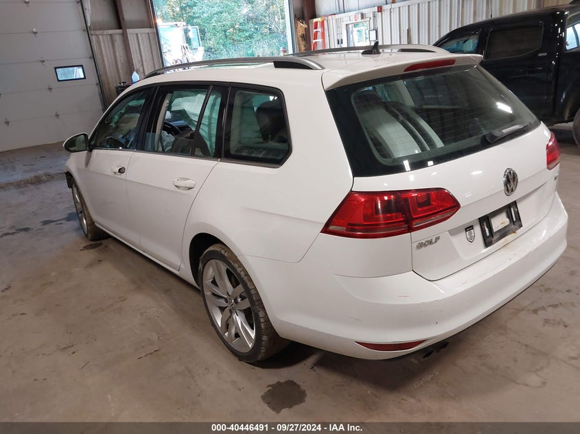 2015 VOLKSWAGEN GOLF SPORTWAGEN TSI SEL 4-DOOR - 3VWC17AU7FM520896