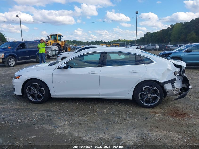 2021 Chevrolet Malibu Lt VIN: 1G1ZD5ST2MF044982 Lot: 40446507