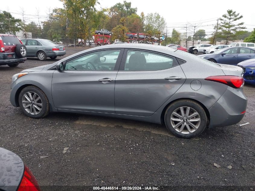 2014 Hyundai Elantra Se/Sport/Limited VIN: 5NPDH4AE2EH518830 Lot: 40446514