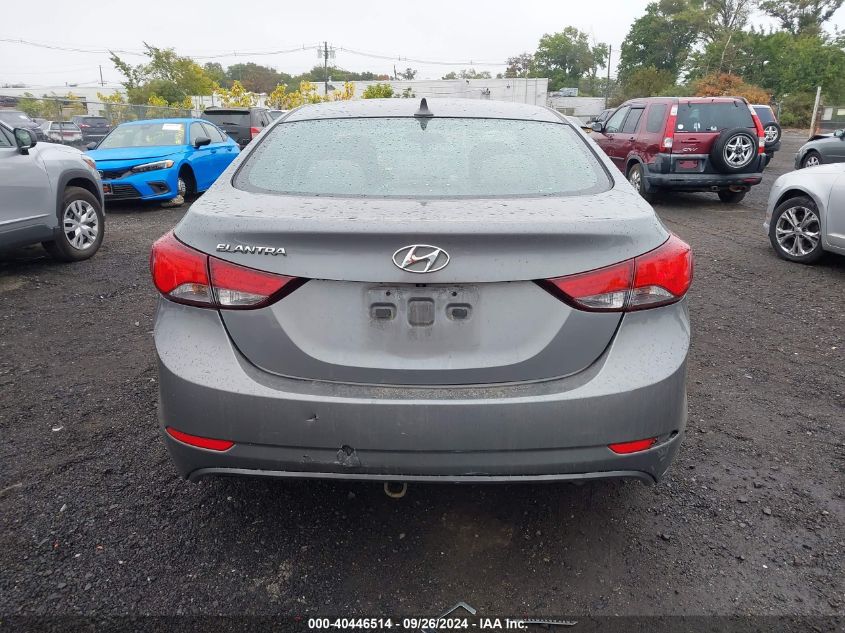 2014 Hyundai Elantra Se/Sport/Limited VIN: 5NPDH4AE2EH518830 Lot: 40446514