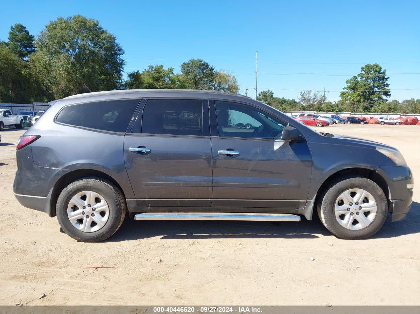 2014 Chevrolet Traverse Ls VIN: 1GNKRFED7EJ304464 Lot: 40446520