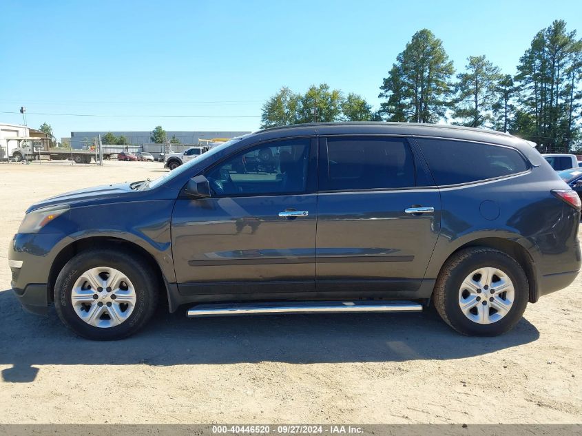 2014 Chevrolet Traverse Ls VIN: 1GNKRFED7EJ304464 Lot: 40446520