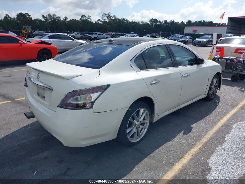 2010 Nissan Maxima 3.5 Sv VIN: 1N4AA5AP1AC859808 Lot: 40446590