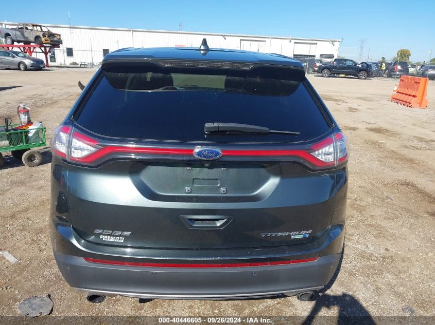 2FMTK4K96FBB01007 2015 Ford Edge Titanium