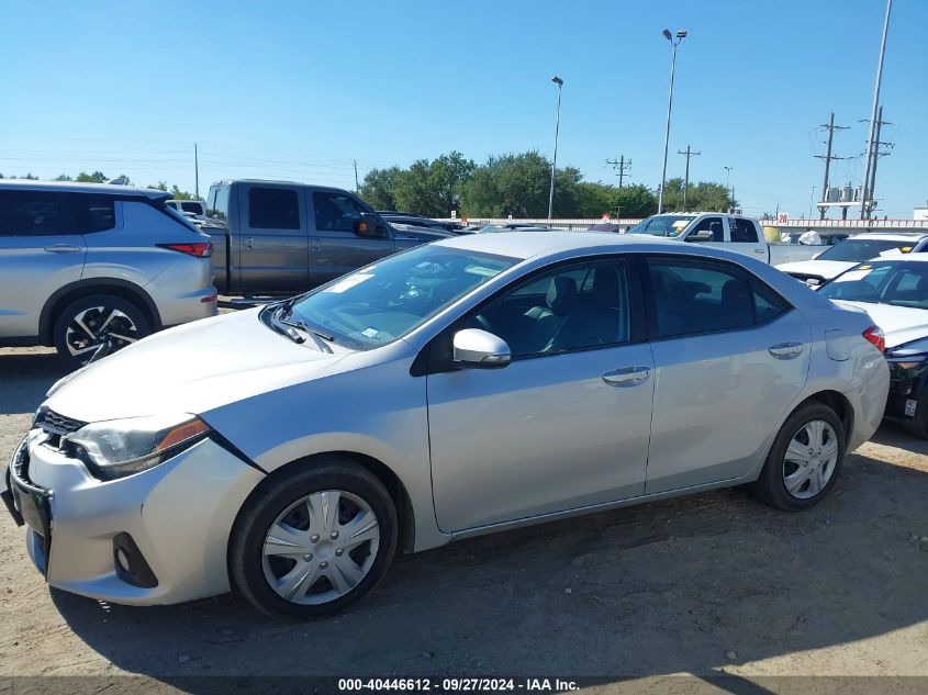 2015 Toyota Corolla S VIN: 5YFBURHE9FP205610 Lot: 40446612