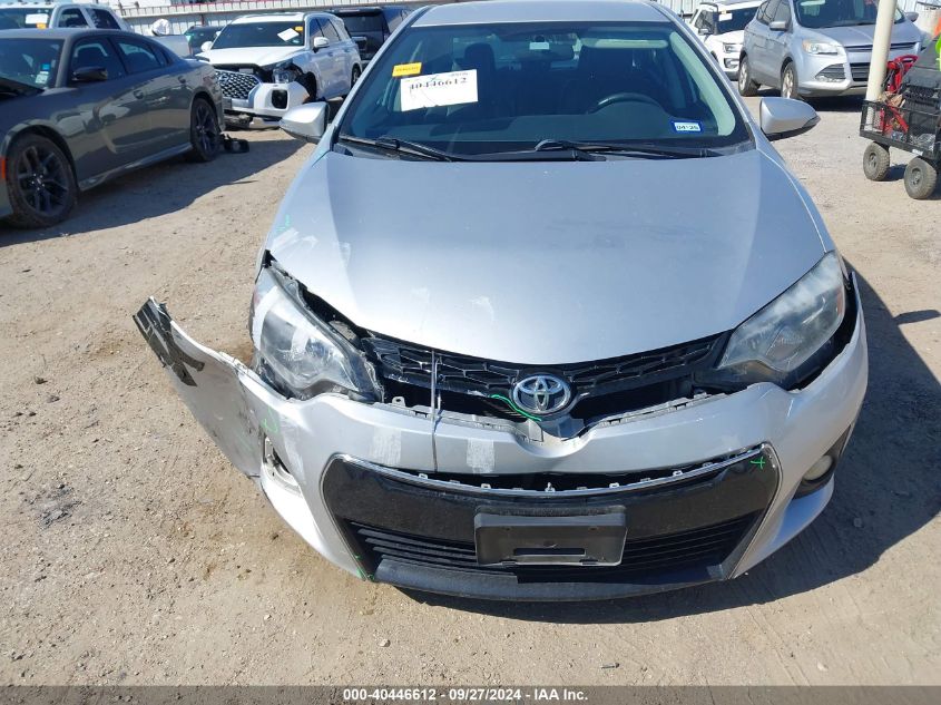 2015 Toyota Corolla S VIN: 5YFBURHE9FP205610 Lot: 40446612