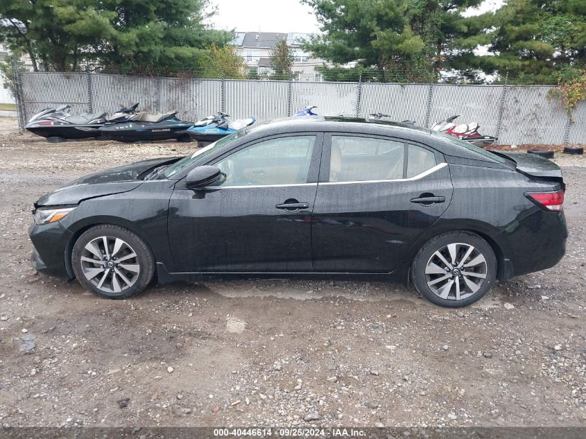 2020 Nissan Sentra Sv Xtronic Cvt VIN: 3N1AB8CV2LY301693 Lot: 40446614