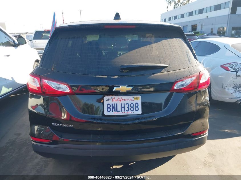 2020 Chevrolet Equinox Fwd Ls VIN: 2GNAXHEV3L6194870 Lot: 40446623