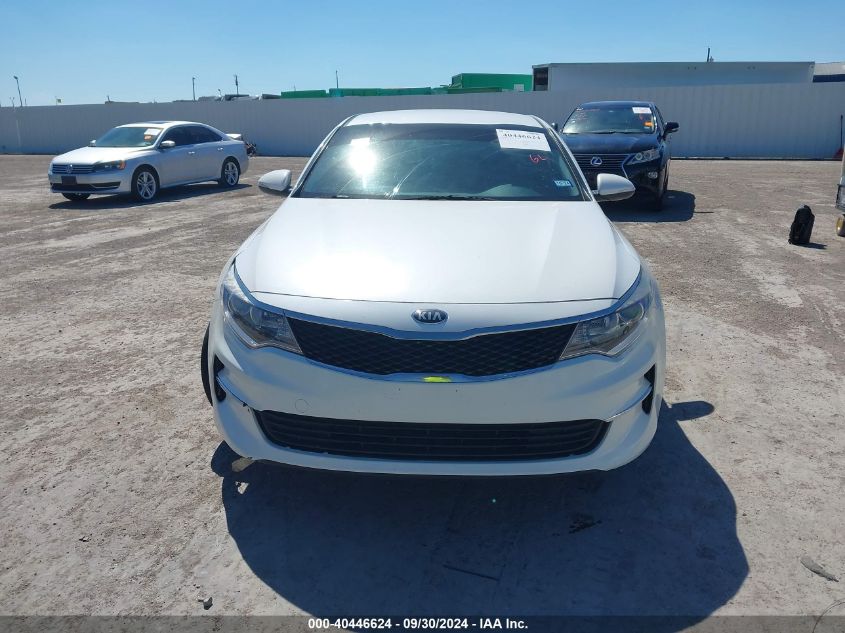 2016 Kia Optima Lx VIN: KNAGT4L37G5071886 Lot: 40446624