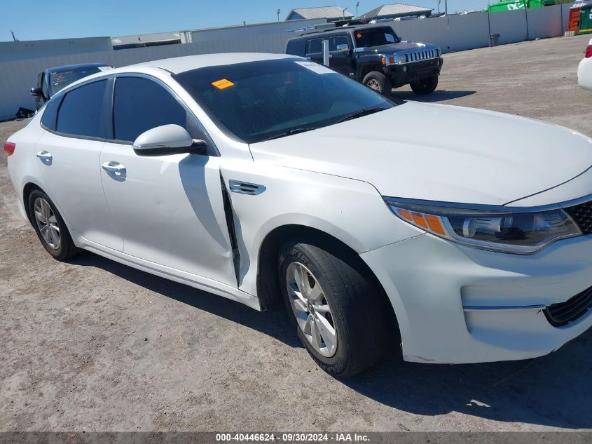 2016 Kia Optima Lx VIN: KNAGT4L37G5071886 Lot: 40446624