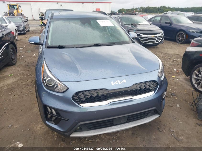 2022 Kia Niro Touring Se VIN: KNDCC3LC5N5501939 Lot: 40446637