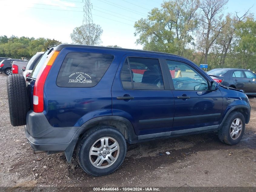 2004 Honda Cr-V Ex VIN: SHSRD788X4U257052 Lot: 40446645